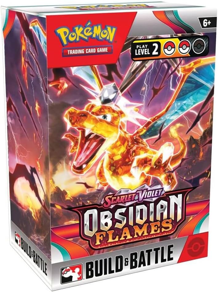 Pokemon Trading Card Game: Scarlet and Violet - Obsidian Flames Build and Battle Box