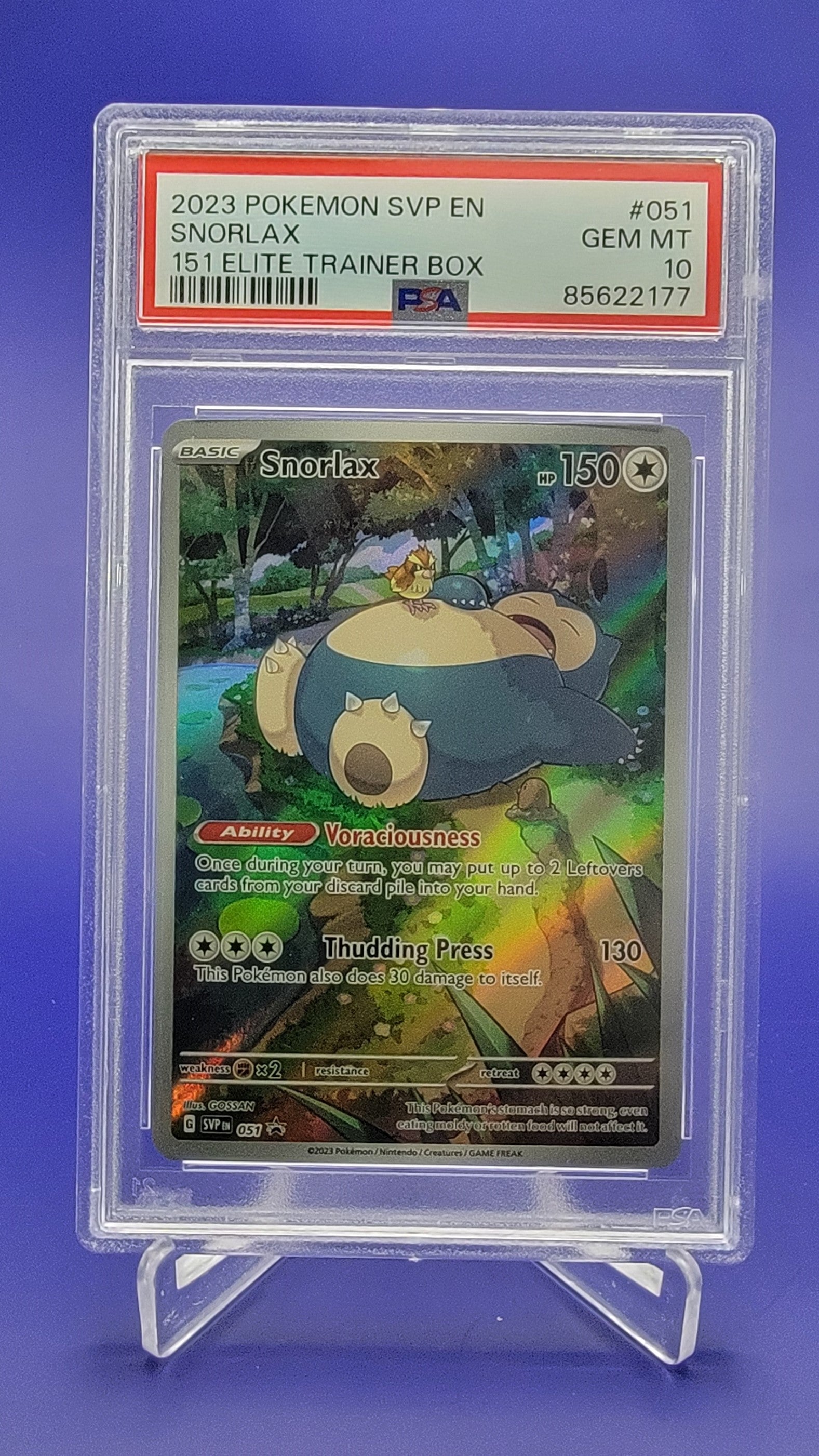 Pokémon Snorlax 151 ETB Promo