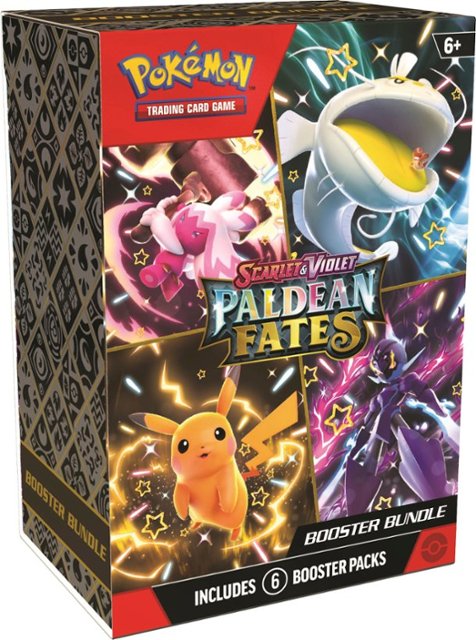 Pokémon - Trading Card Game: Paldean Fates 6pk Booster Bundle