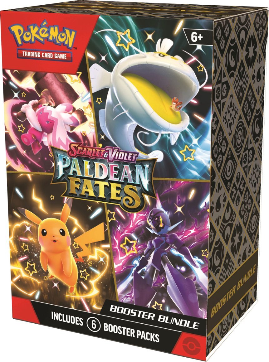 Pokémon - Trading Card Game: Paldean Fates 6pk Booster Bundle